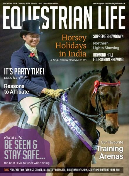 Equestrian Life – Issue 292 – December 2019 – January 2020 Cover