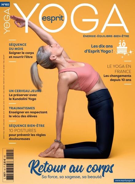 Esprit Yoga – Mars-Avril 2021 Cover