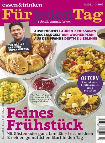 Essen & Trinken Fur jeden Tag – April 2021 Cover