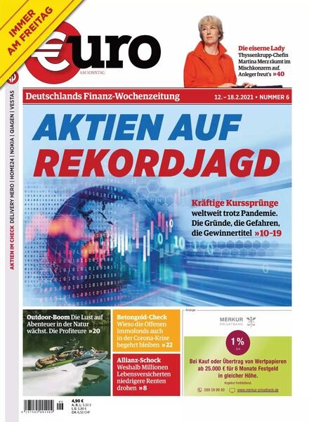 Euro am Sonntag – 12 Februar 2021 Cover