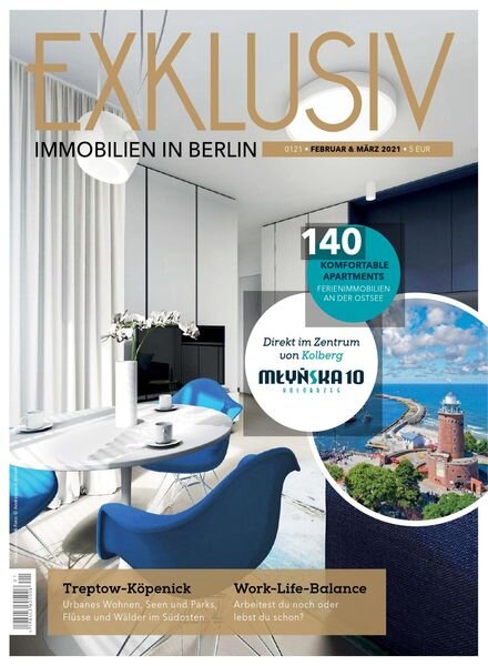 Exklusiv Immobilien in Berlin – Februar-Marz 2021 Cover