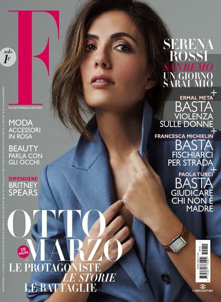 F – 9 Marzo 2021 Cover