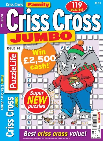 Family Criss Cross Jumbo – March 2021 Cover