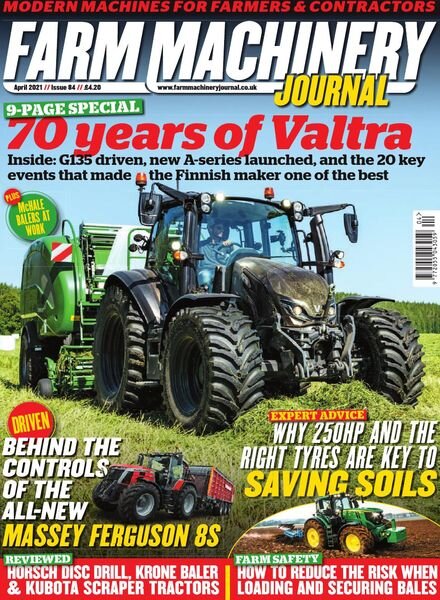 Farm Machinery Journal – Issue 84 – April 2021 Cover