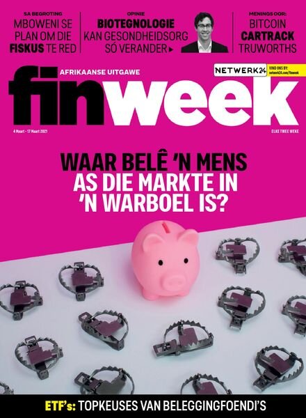 Finweek Afrikaans Edition – Maart 04, 2021 Cover
