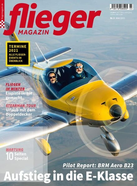 Fliegermagazin – Marz 2021 Cover