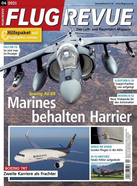 FLUG REVUE – April 2021 Cover
