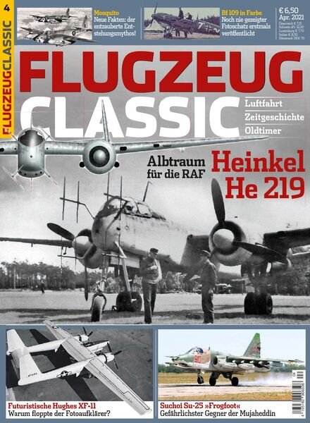 Flugzeug Classic – April 2021 Cover