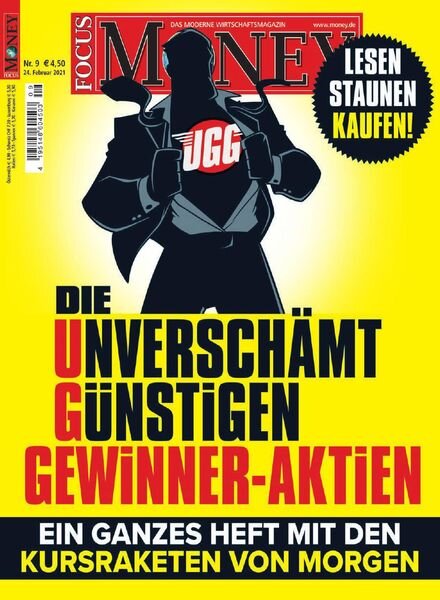 FOCUS MONEY – 24 Februar 2021 Cover