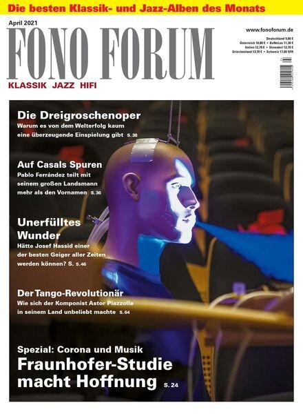 Fono Forum – April 2021 Cover