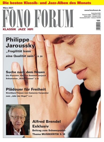 Fono Forum – Marz 2021 Cover