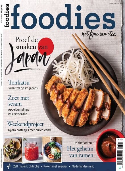 Foodies Netherlands – maart 2021 Cover