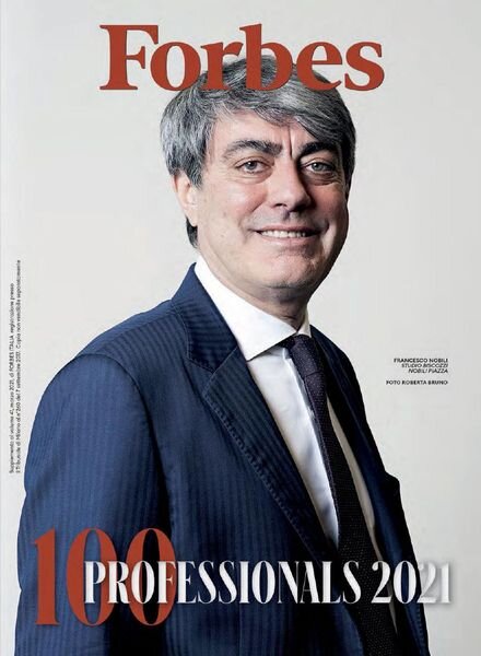 Forbes Italia – 100 Professionals 2021 – Febbraio 2021 Cover