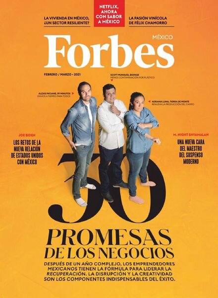 Forbes Mexico – febrero 2021 Cover