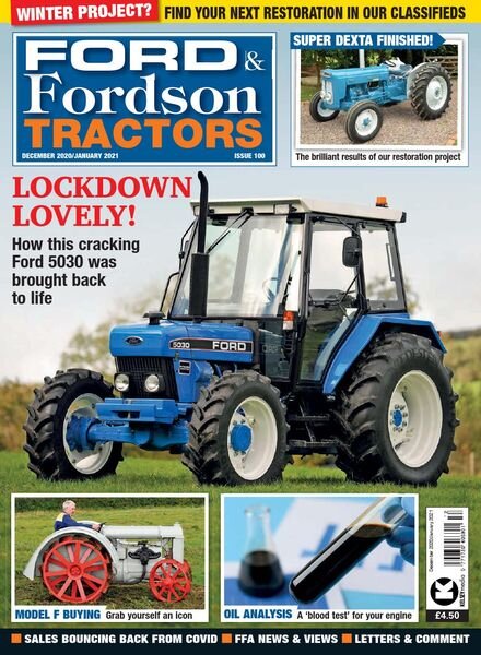 Ford & Fordson Tractors – Issue 100 – December 2020 – January 2021 Cover
