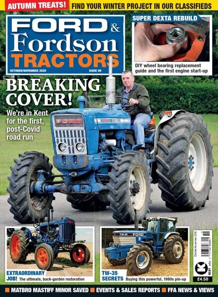 Ford & Fordson Tractors – Issue 99 – October-November 2020 Cover