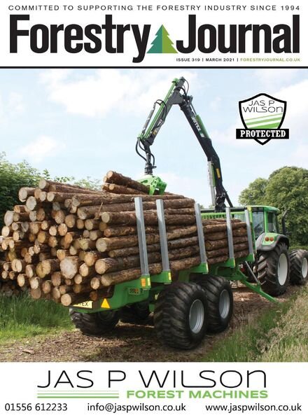 Forestry Journal – March 2021 Cover