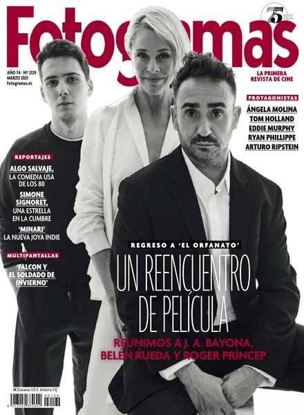 Fotogramas – marzo 2021 Cover