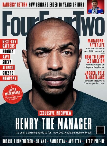 FourFourTwo UK – April 2021 Cover