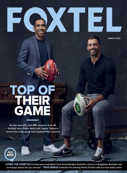 Foxtel Magazine – March 2021 Cover