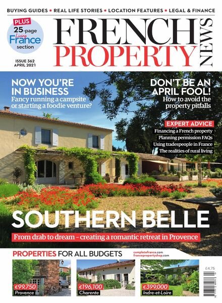 French Property News – April 2021 Cover