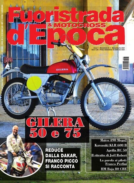 Fuoristrada & Motocross d’Epoca – Marzo-Aprile 2021 Cover