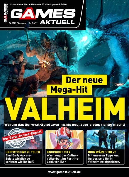 Games Aktuell – April 2021 Cover