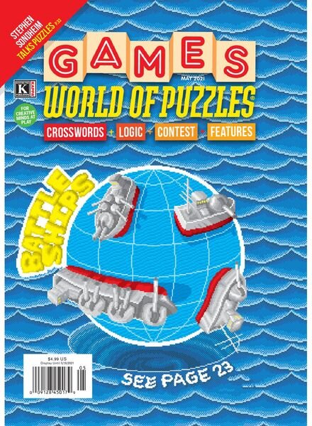 Games World of Puzzles – May 2021 Cover
