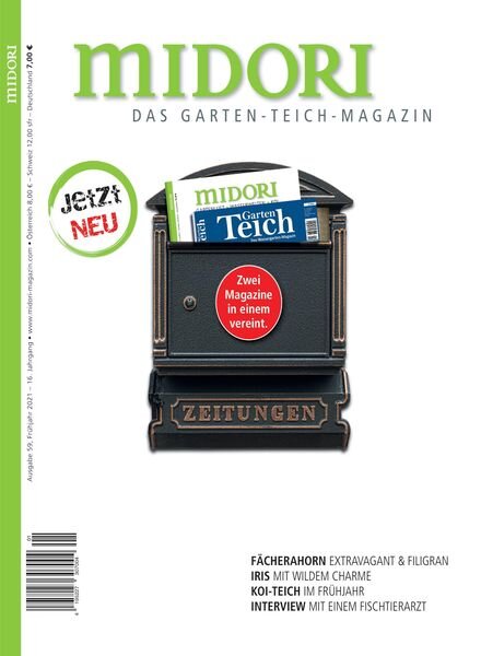 Garten & Teich – March 2021 Cover