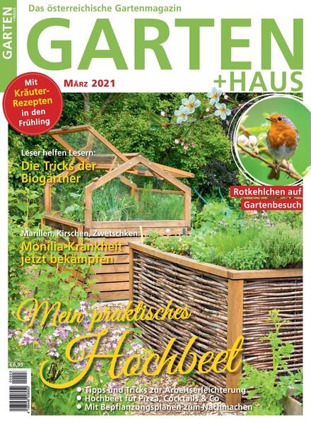 GARTEN+HAUS – Marz 2021 Cover