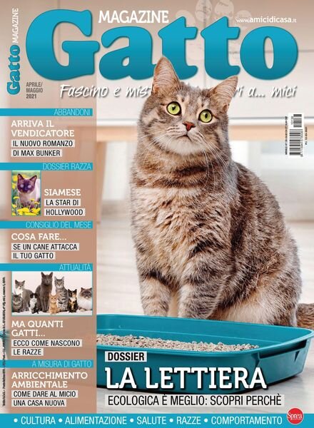 Gatto Magazine – aprile 2021 Cover