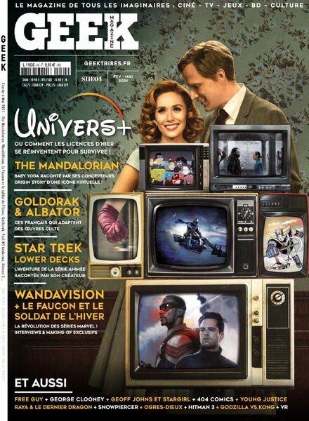 Geek France – Fevrier-Mai 2021 Cover