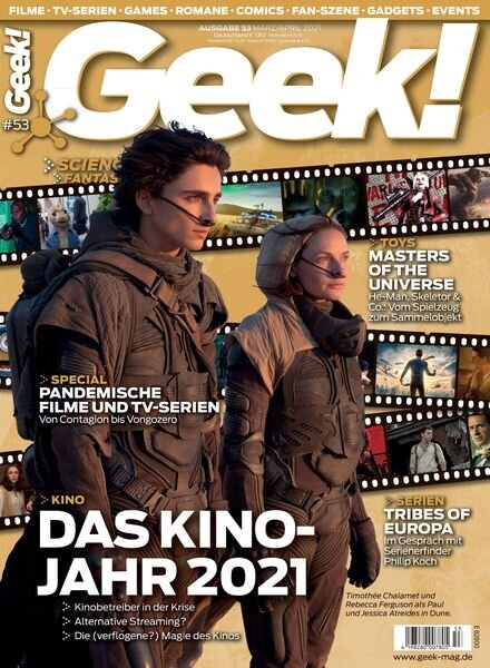 Geek! Germany – Marz 2021 Cover