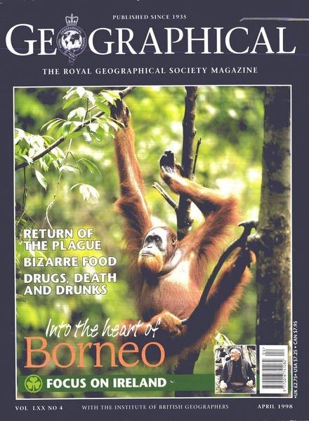 Geographical – April 1998 Cover