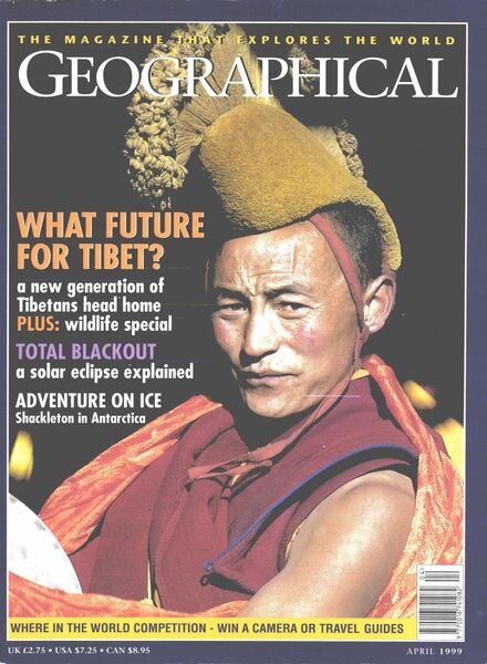 Geographical – April 1999 Cover