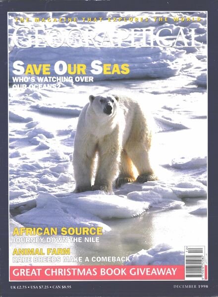Geographical – December 1998 Cover