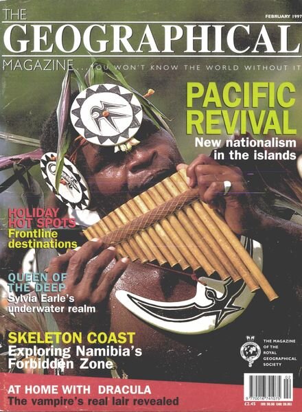 Geographical – February 1997 Cover