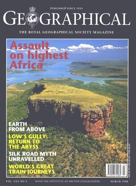 Geographical – March 1998 Cover