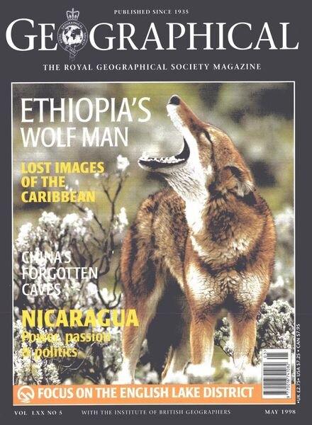 Geographical – May 1998 Cover