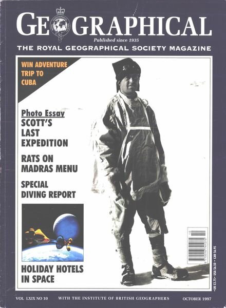 Geographical – October 1997 Cover