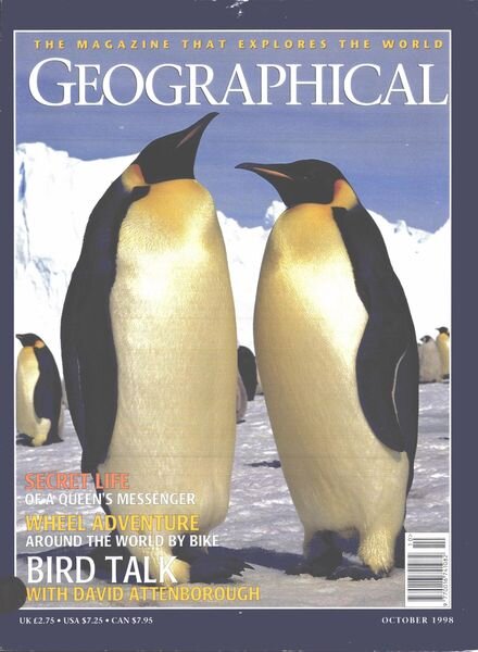 Geographical – October 1998 Cover