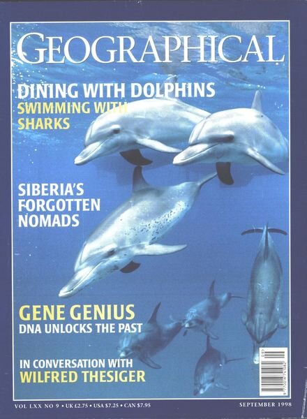 Geographical – September 1998 Cover