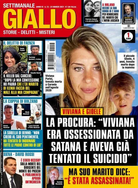 Giallo – 24 Marzo 2021 Cover