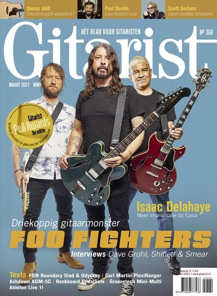 Gitarist Netherlands – maart 2021 Cover
