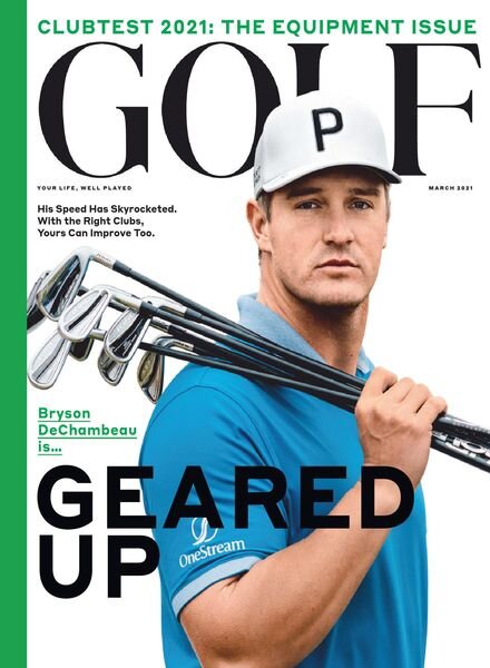 Golf Magazine USA – March 2021 Cover