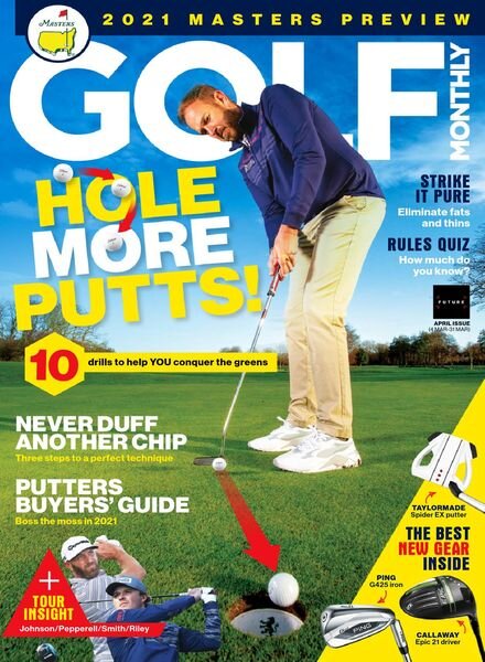 Golf Monthly UK – April 2021 Cover