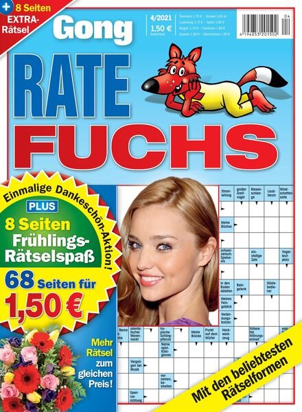 Gong Ratefuchs – April 2021 Cover