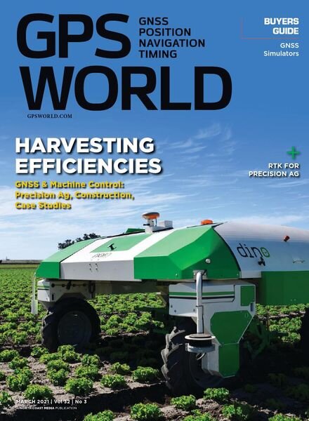 GPS World – March 2021 Cover