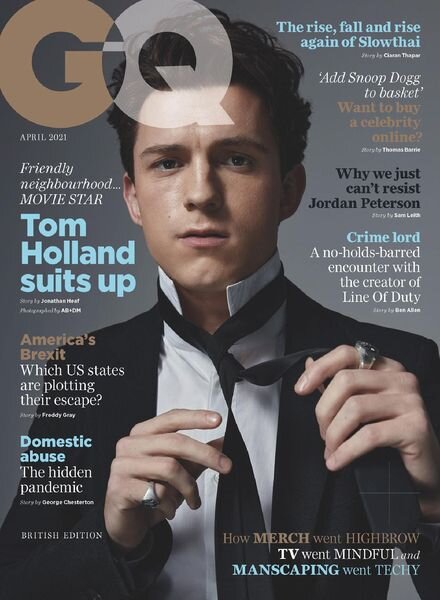 GQ UK – April 2021 Cover