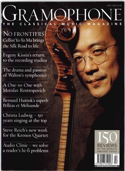 Gramophone – April 2002 Cover